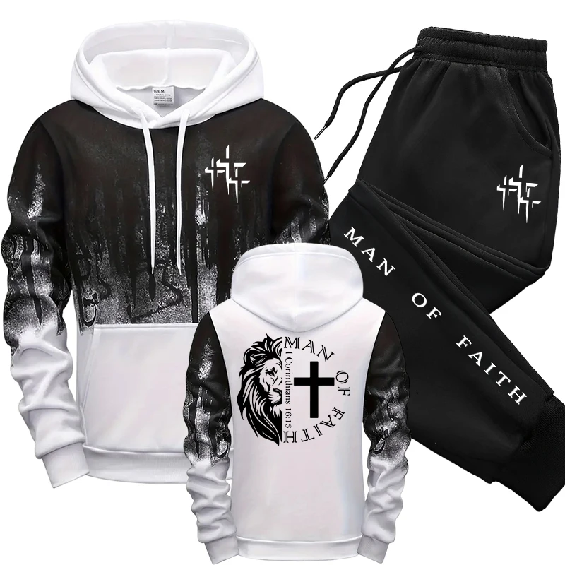 Man of Faith Pattern Men's Set - Winter Clothing Gear recension och pris