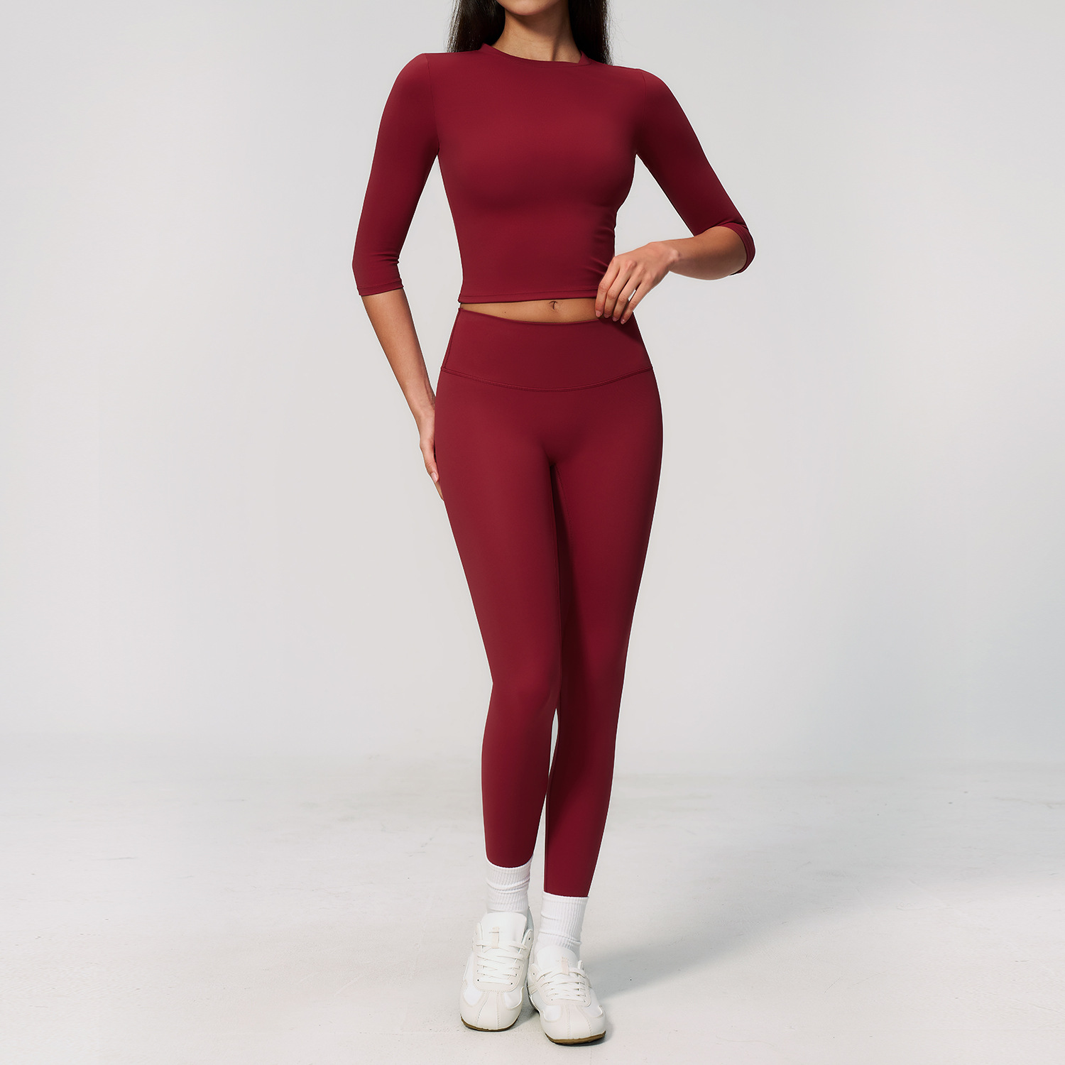 Yoga Suit 2PCS Sports Set Quic - Winter Clothing Logos recension och pris