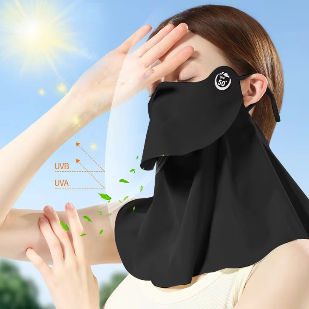 Summer Ice Silk Sun Protection - Wool Balaclava Knit recension och pris