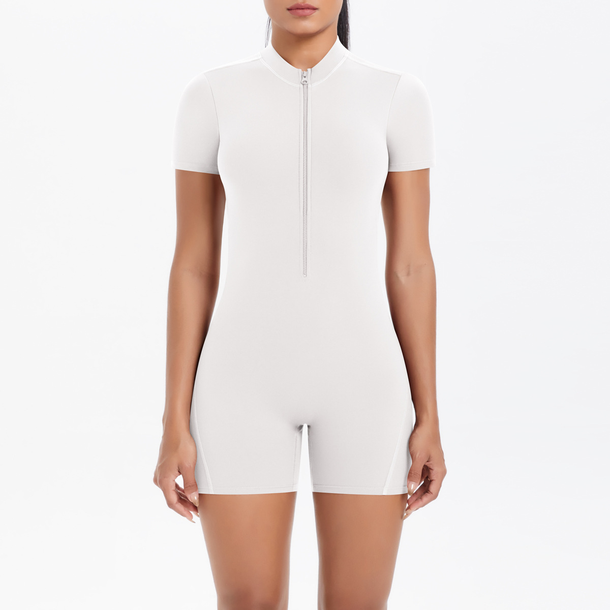 Zipper Short Sleeves Workout J - Winter Clothing Logos recension och pris